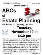 Nov 15 ABCs Estate